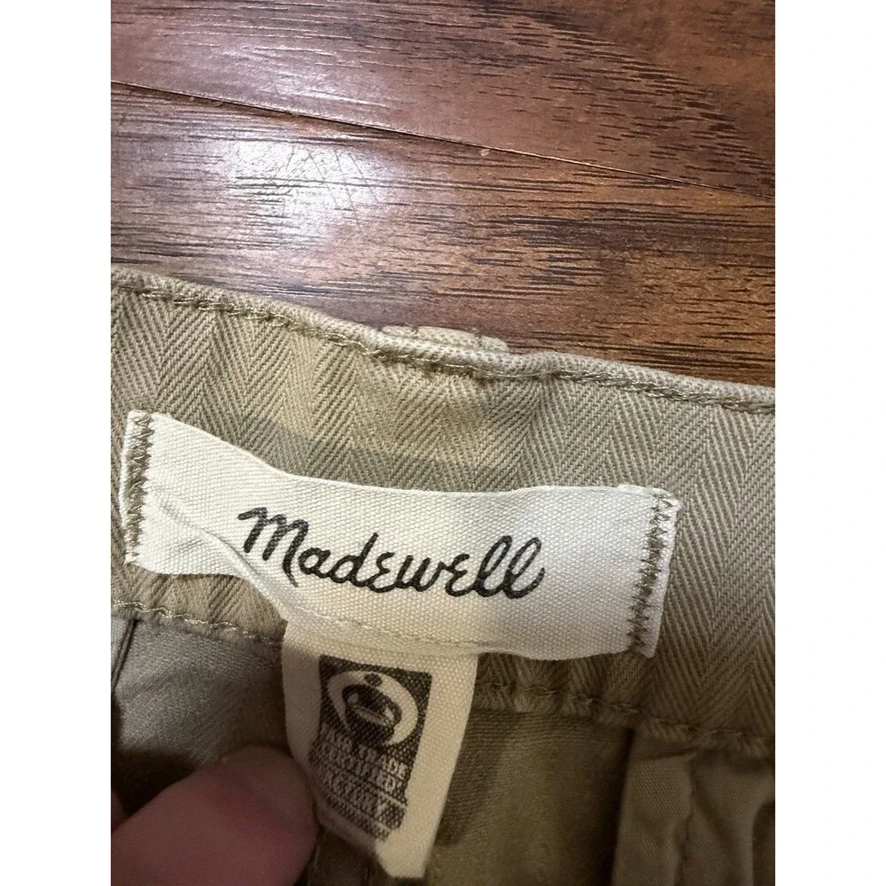 Madewell Cargo Khaki Pants Men’s 34x30 Actual Pockets Tan